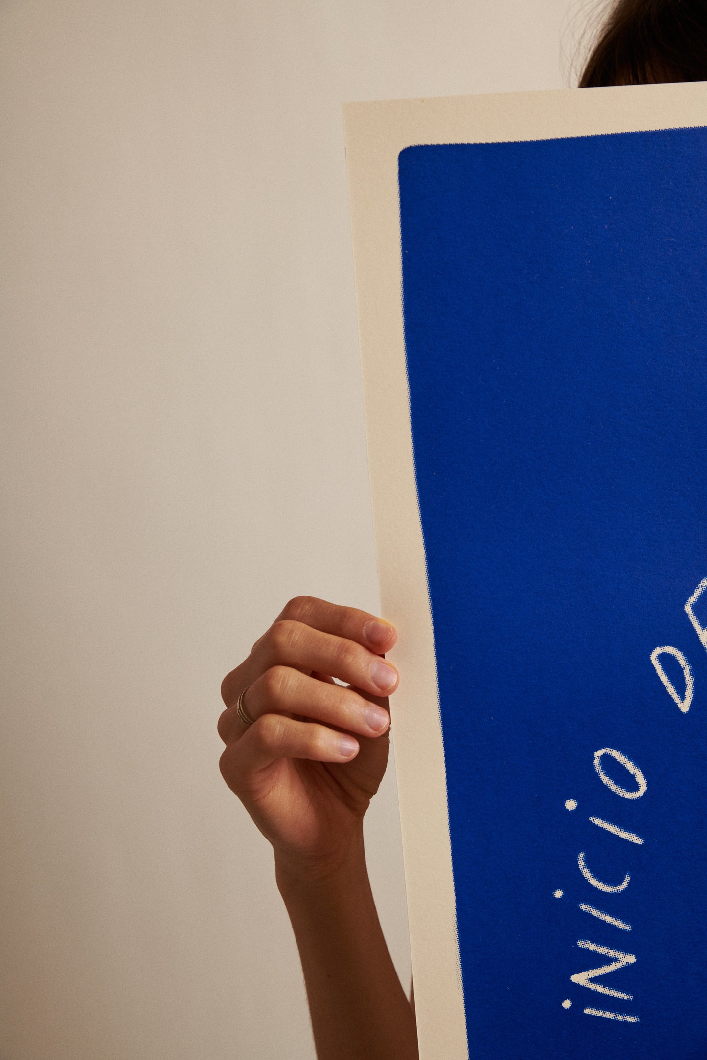 Afiche serigrafía INICIO Y FINAL