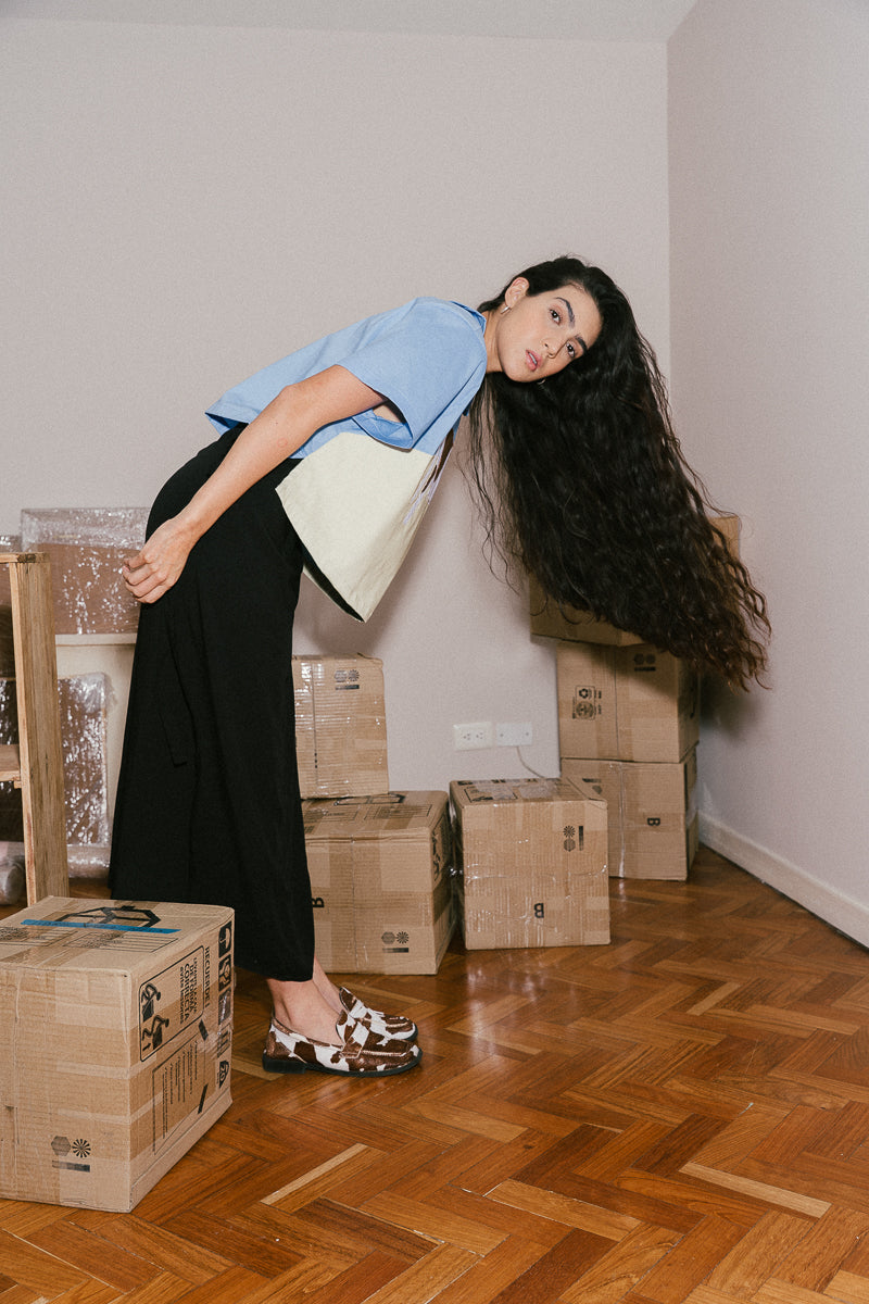 ni de aquí ni de allá: Camisa VAQUITA