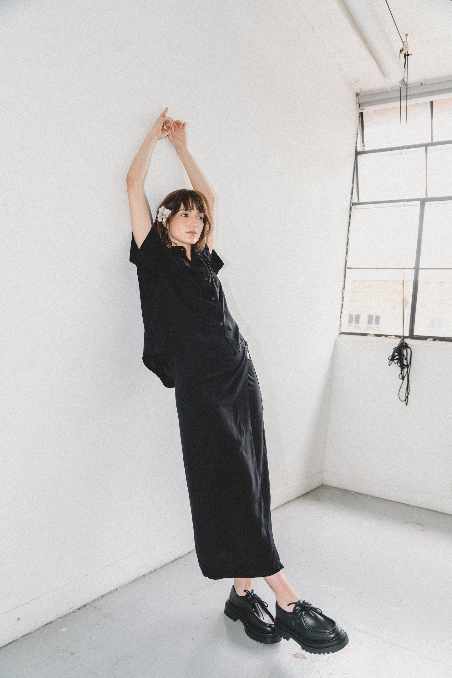 Camisa TODA NEGRA- UNISEX