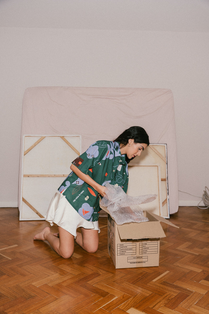 CAMISA CARAS VEMOS - UNISEX