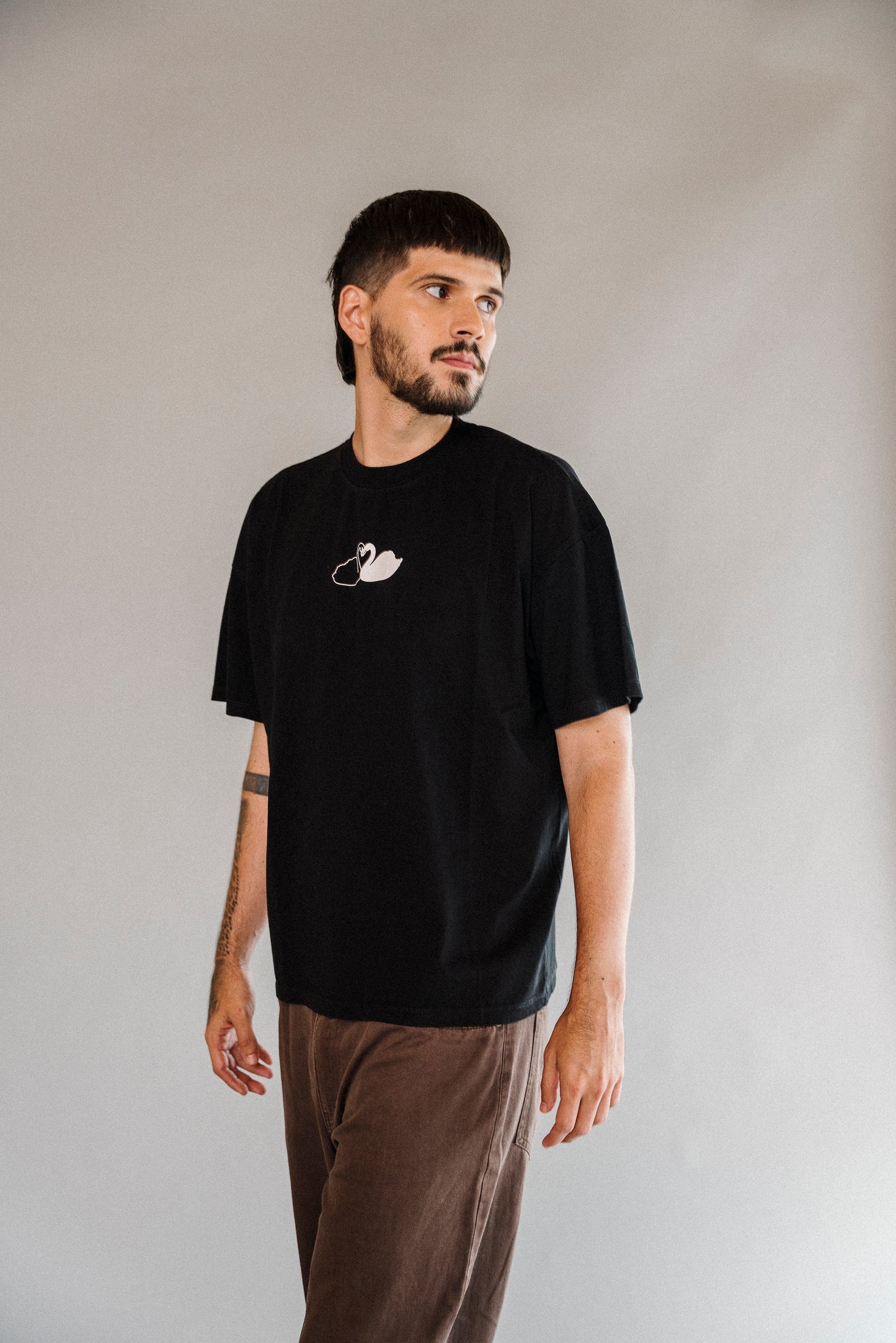 Camiseta unisex CISNES ENAMORADOS