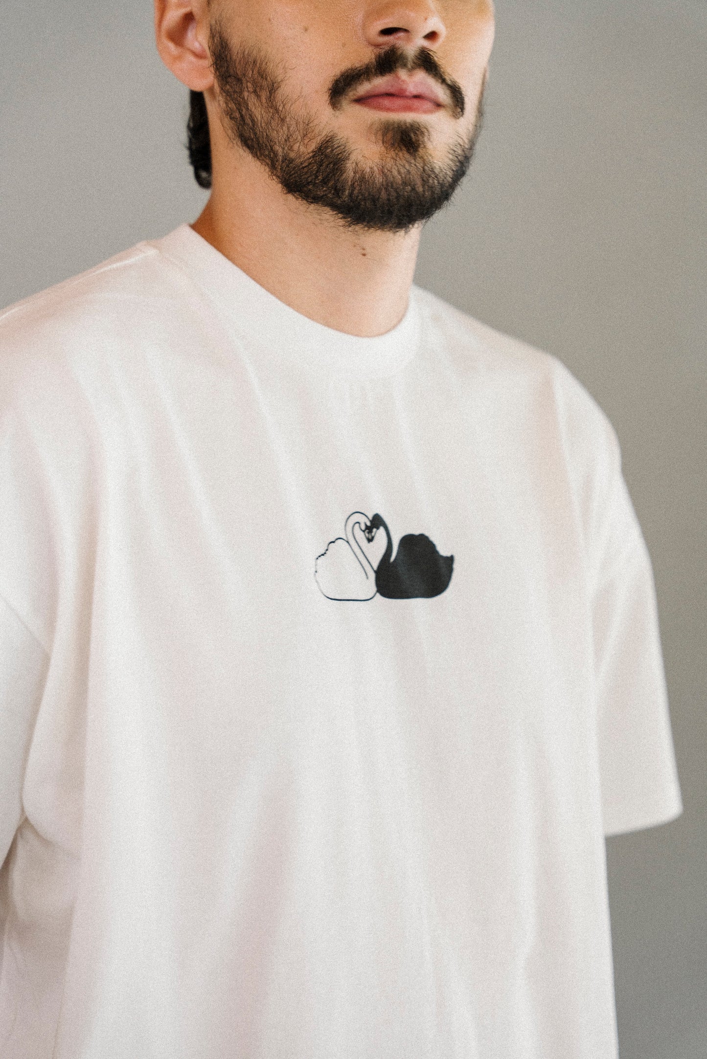 Camiseta unisex CISNES ENAMORADOS