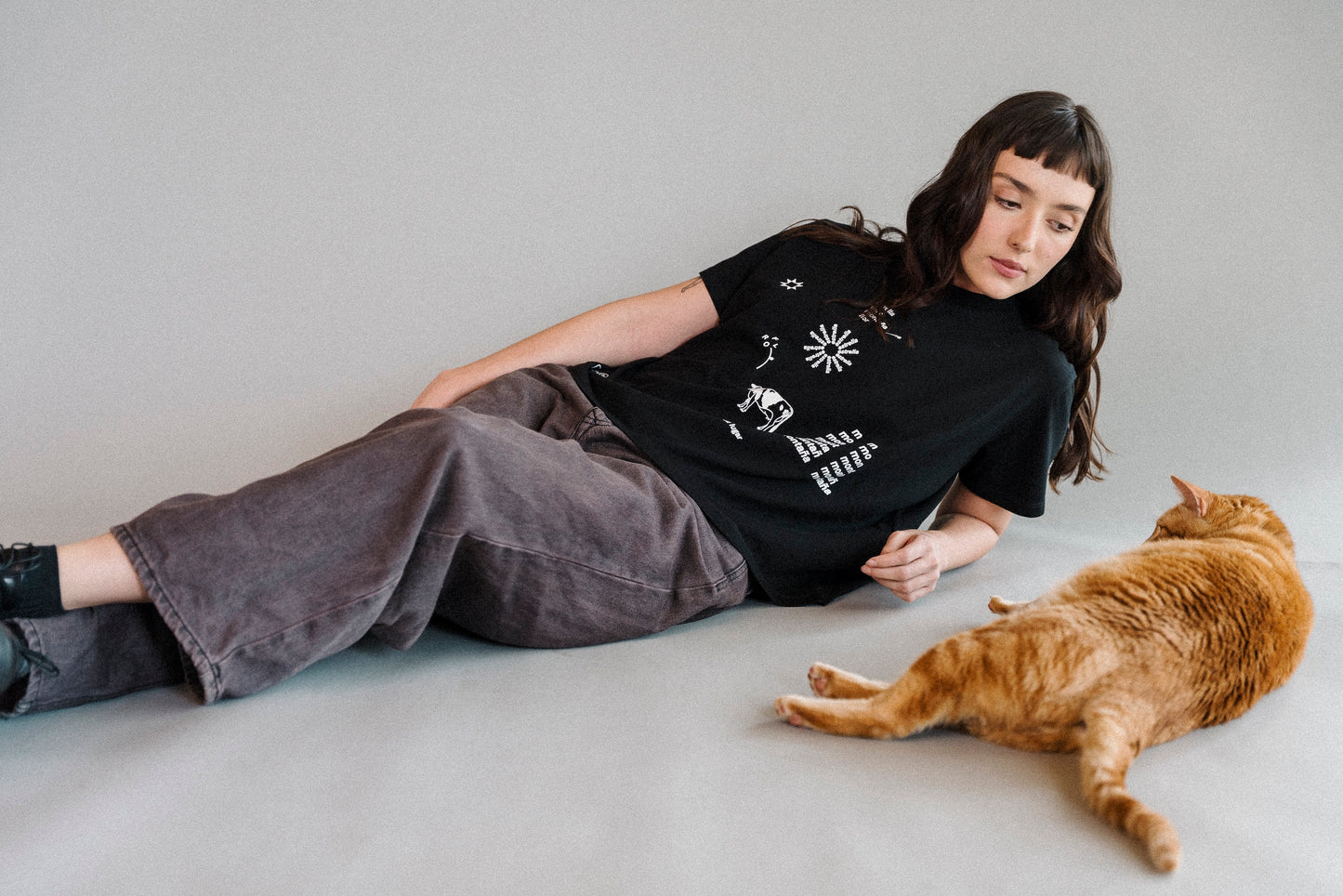 Camiseta crop PALABRAS