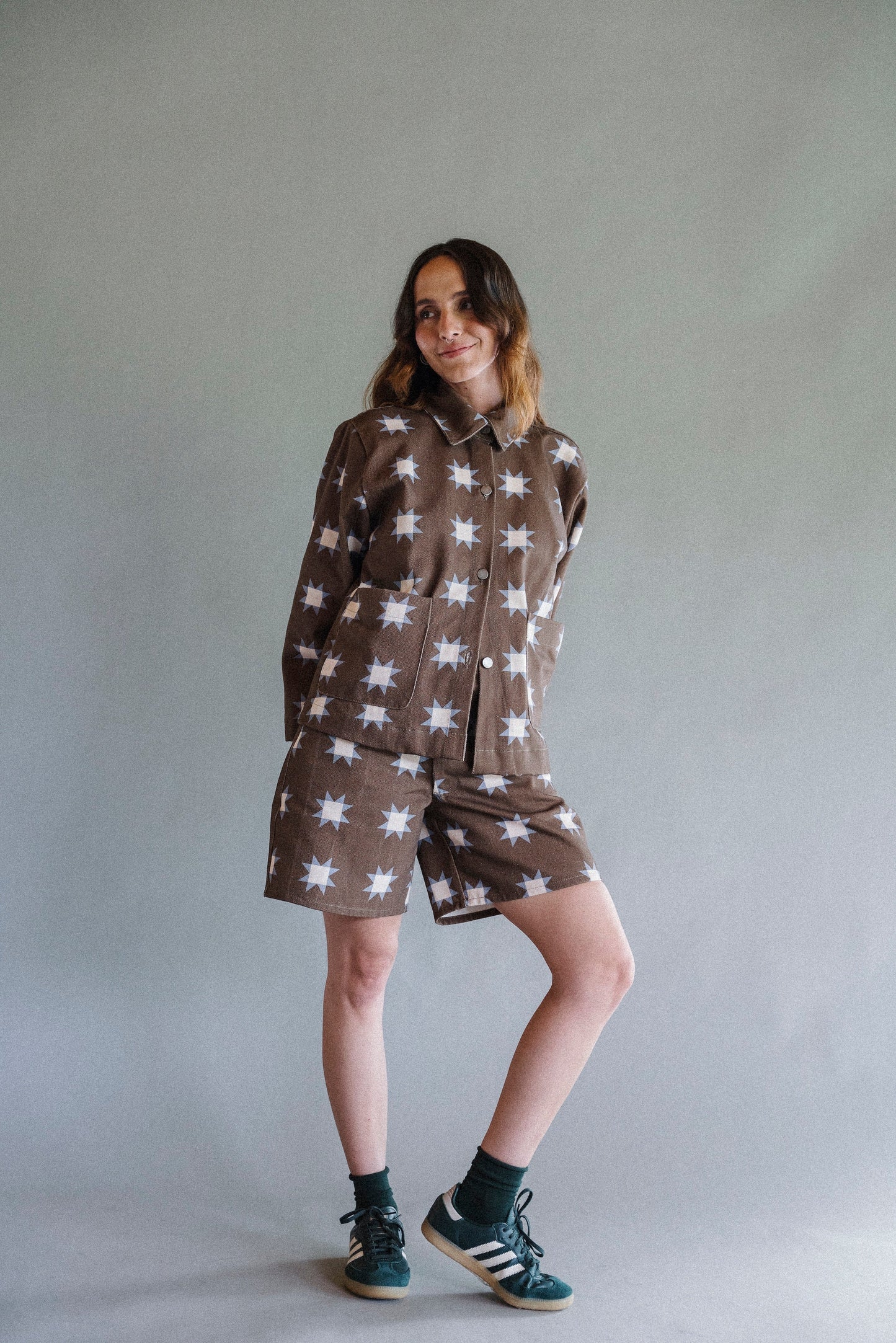 Set chaqueta-bermuda ESTRELLAS