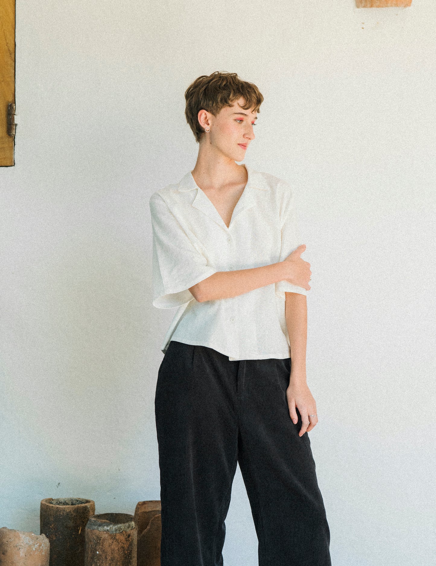 Camisa MARFIL / UNISEX