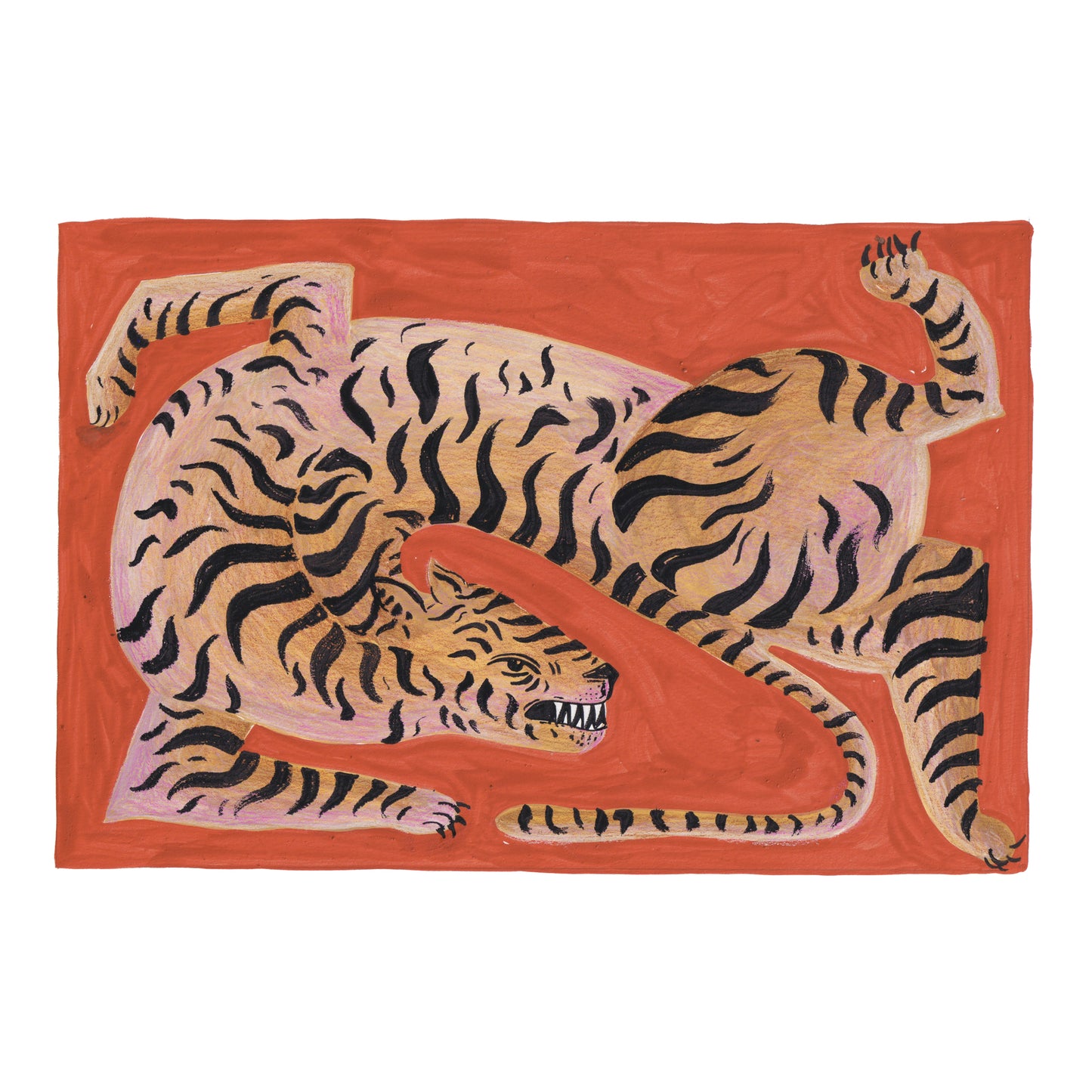 Tigre retorcido (70 x 45cm) * PREVENTA