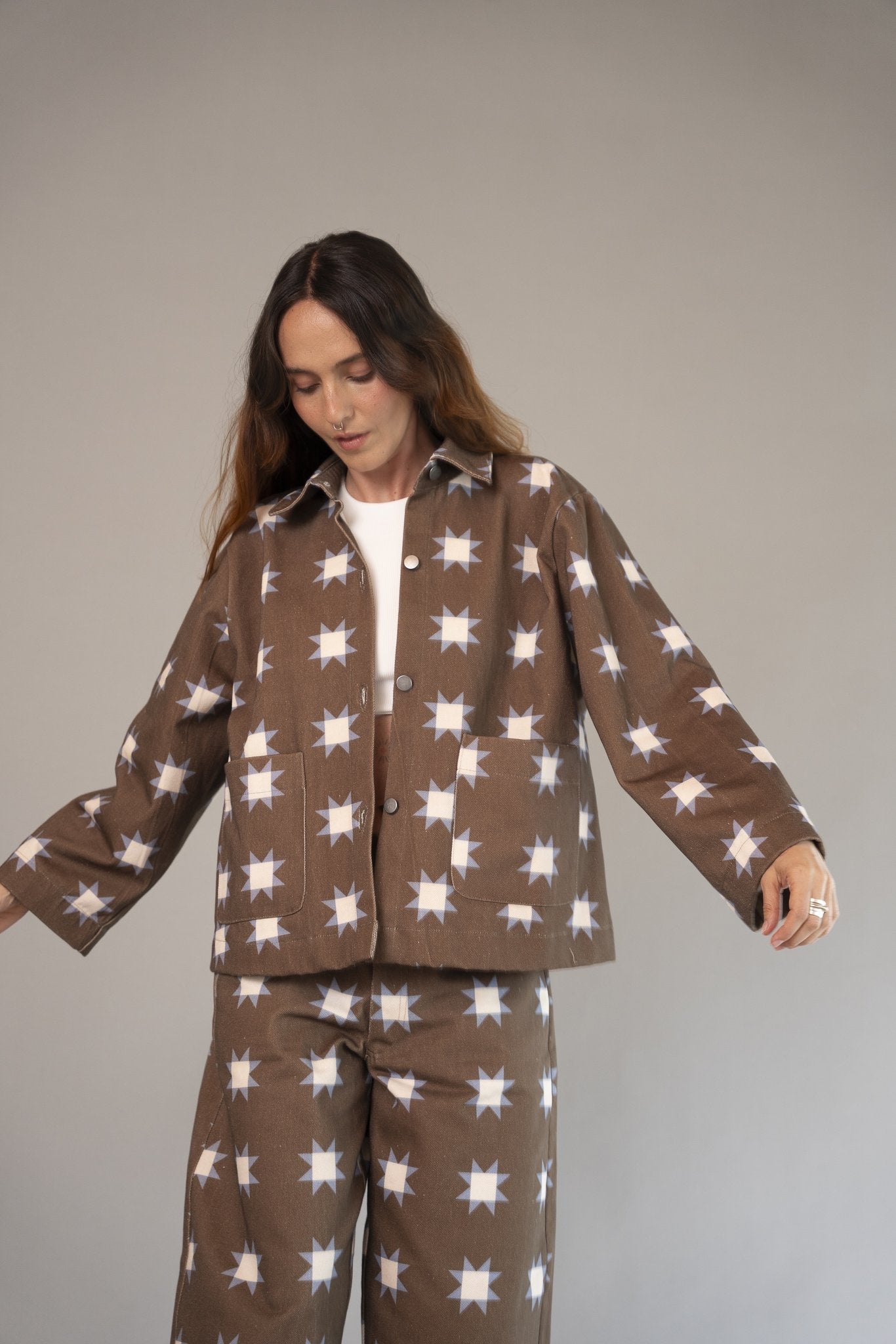 Set chaqueta-pantalón ESTRELLAS