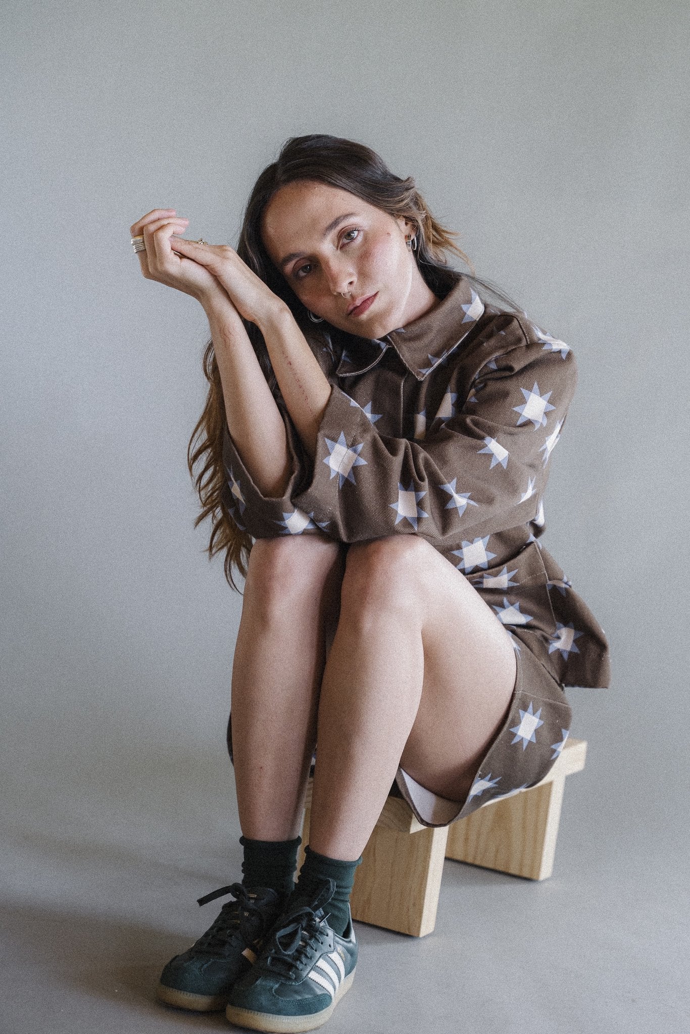 Set chaqueta-bermuda ESTRELLAS