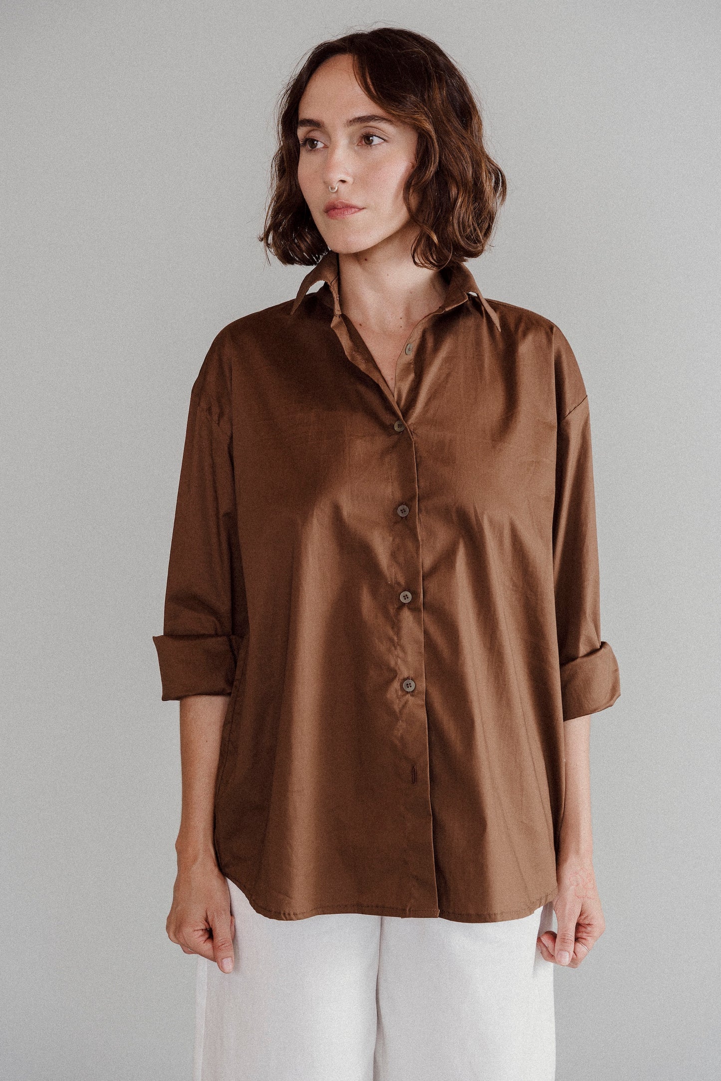Camisa mangalarga CHOCOLATE