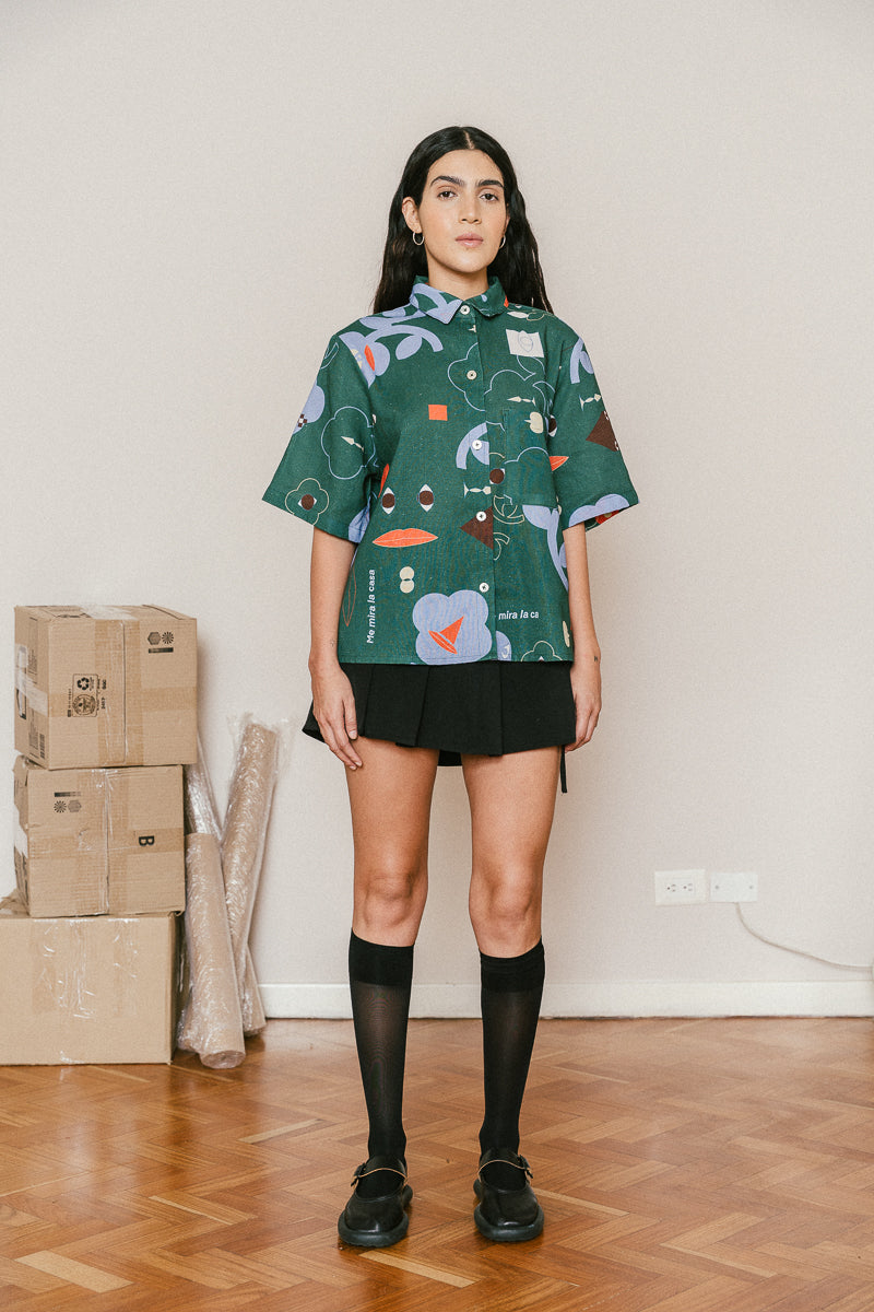 CAMISA CARAS VEMOS - UNISEX