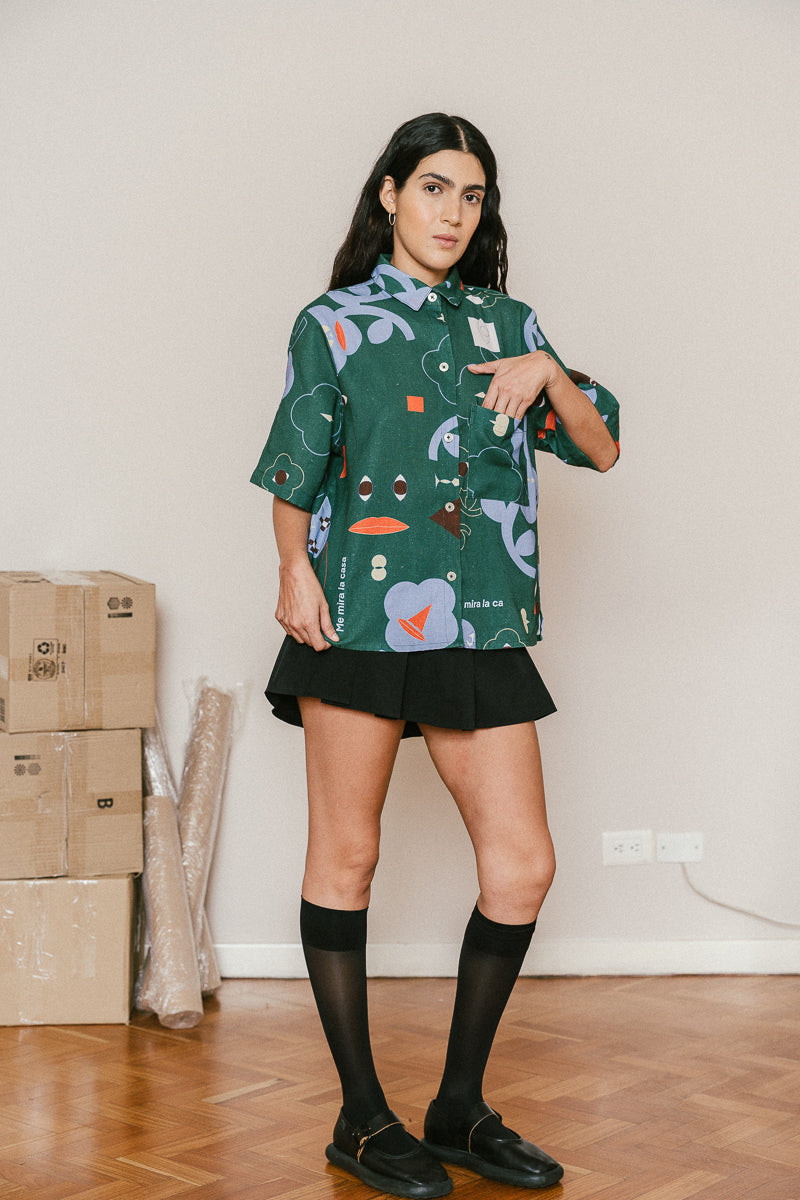 CAMISA CARAS VEMOS - UNISEX