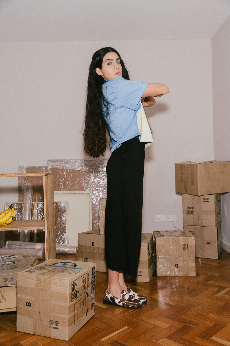 ni de aquí ni de allá: Camisa VAQUITA