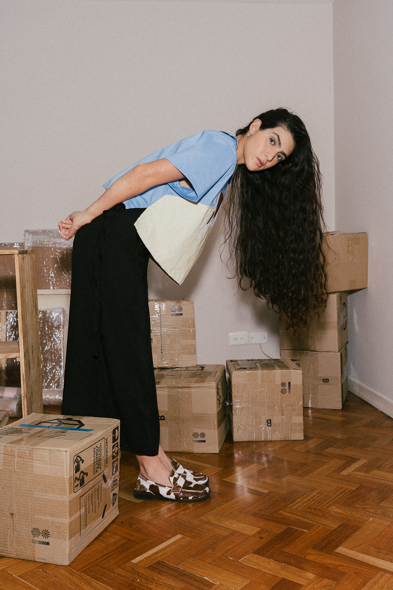 ni de aquí ni de allá: Camisa VAQUITA