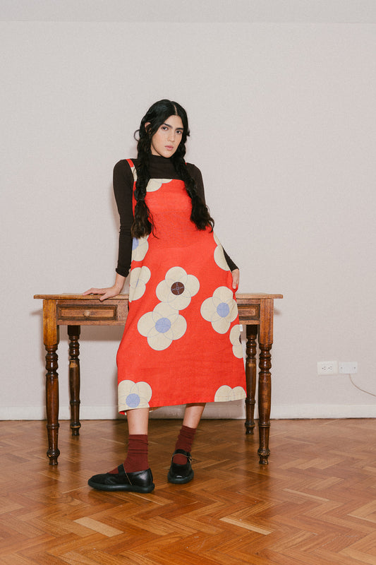 Vestido FLORES FUEGO