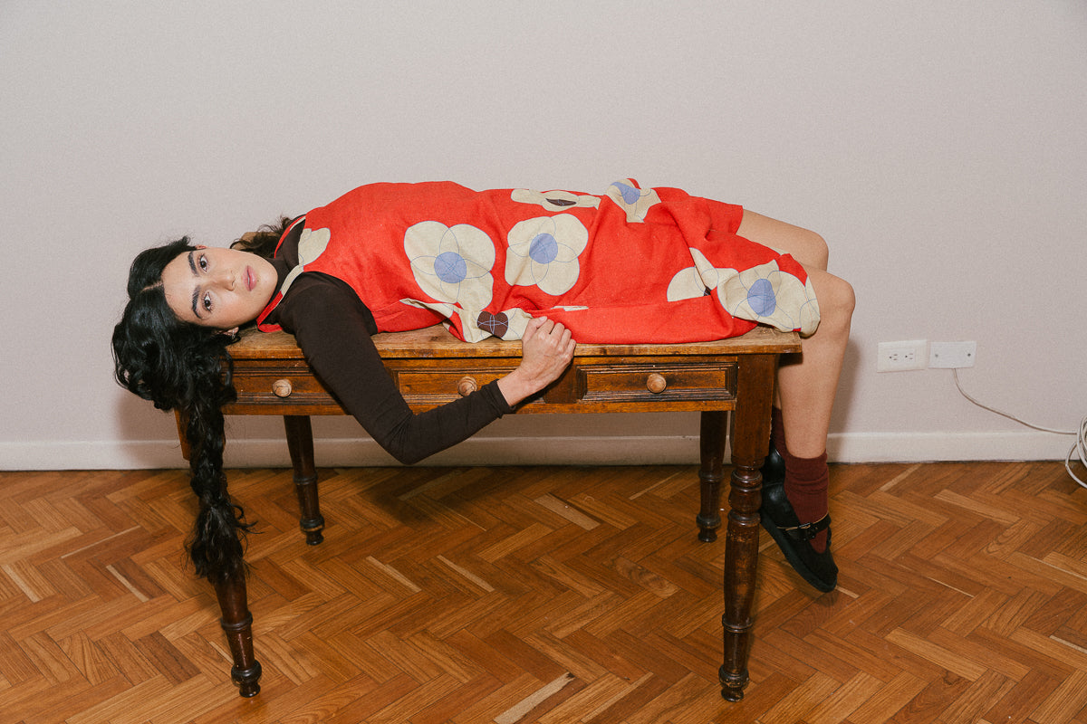 Vestido FLORES FUEGO