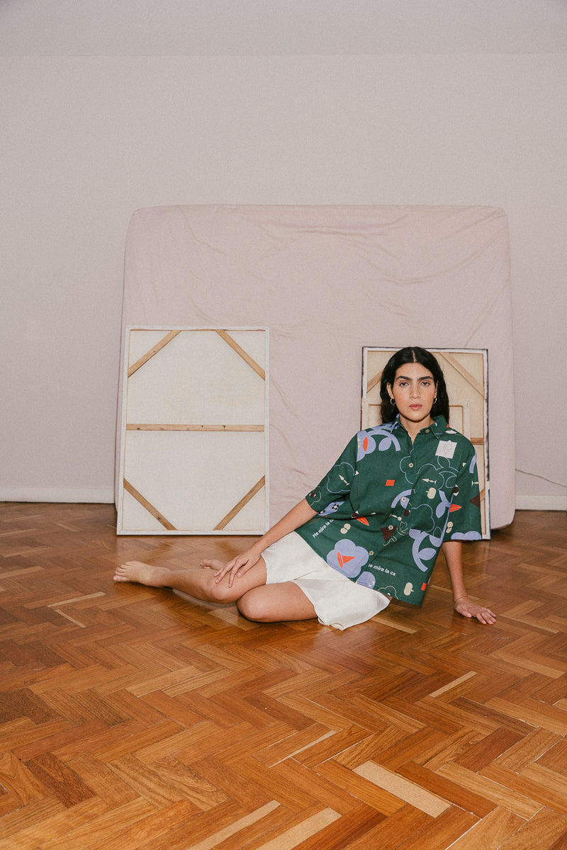 CAMISA CARAS VEMOS - UNISEX