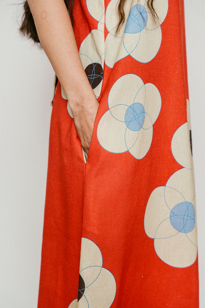 Vestido FLORES FUEGO