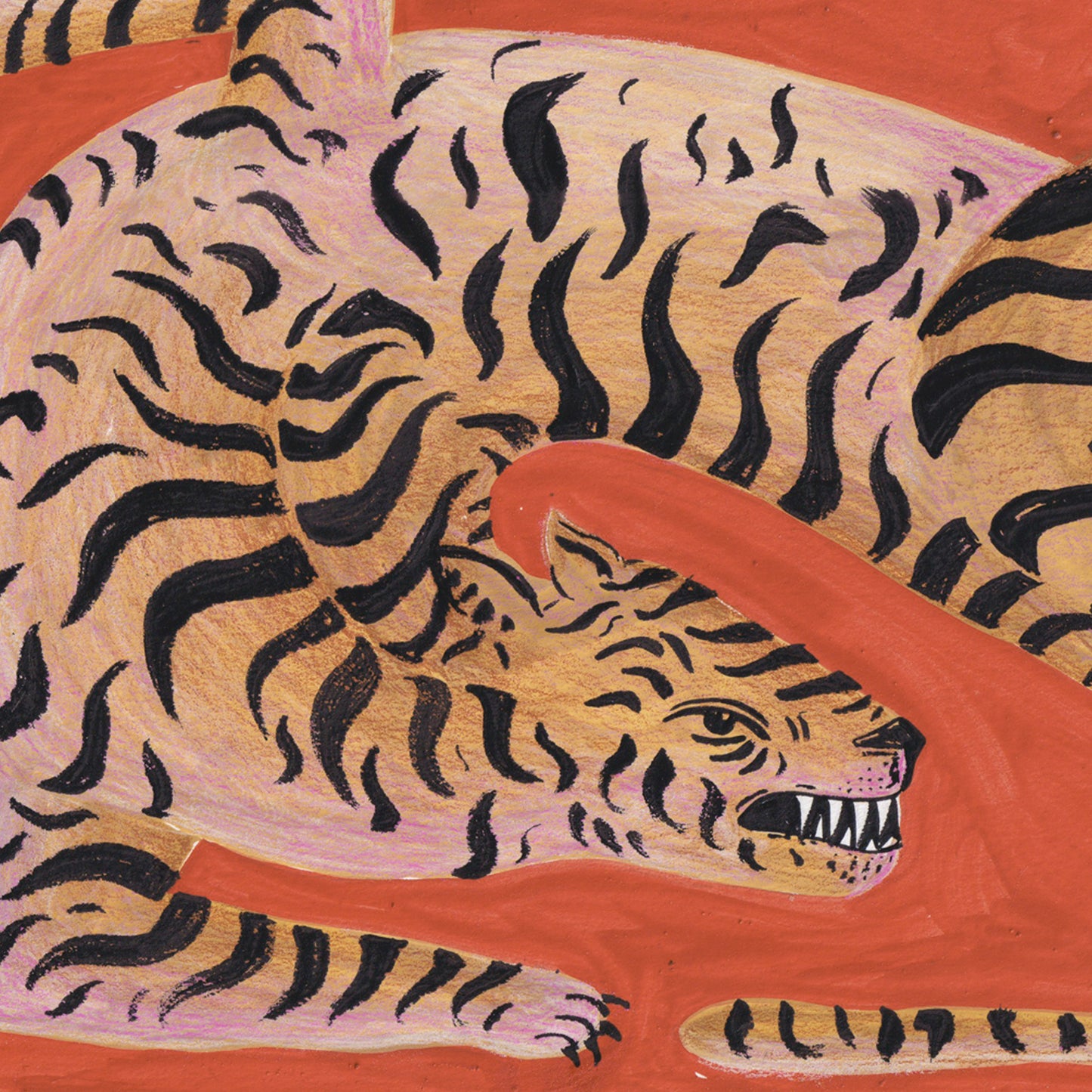 Tigre retorcido (70 x 45cm) * PREVENTA